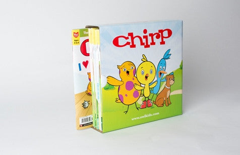 Chirp Magazine Holder - Owlkids - Reading for kids and literacy resources for parents made fun. Books helping kids to learn. - 1