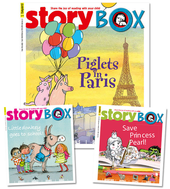 StoryBox Magazine: ages 3 - 6 - Owlkids - Reading for kids and literacy resources for parents made fun. Magazines-MSG helping kids to learn.