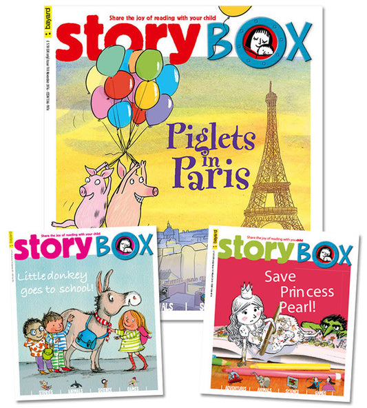 StoryBox Magazine: ages 3 - 6 - Owlkids - Reading for kids and literacy resources for parents made fun. Magazines-MSG helping kids to learn.