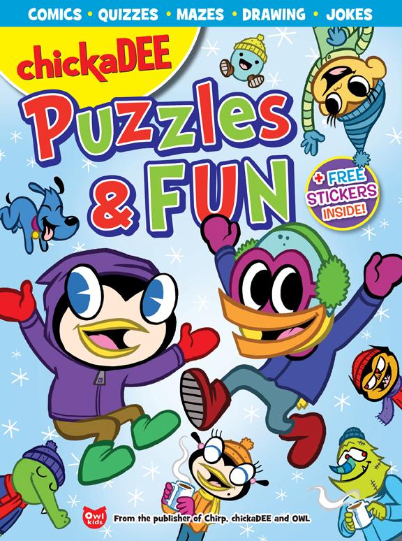 chickaDEE Puzzles & Fun Vol. 2 // Chickadee Winter Bundle