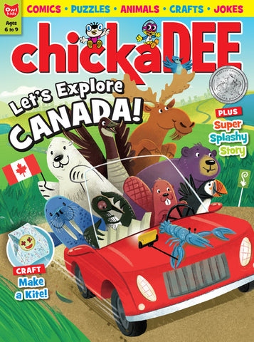 Chickadee Magazine: ages 6-9 // Canoe Kids