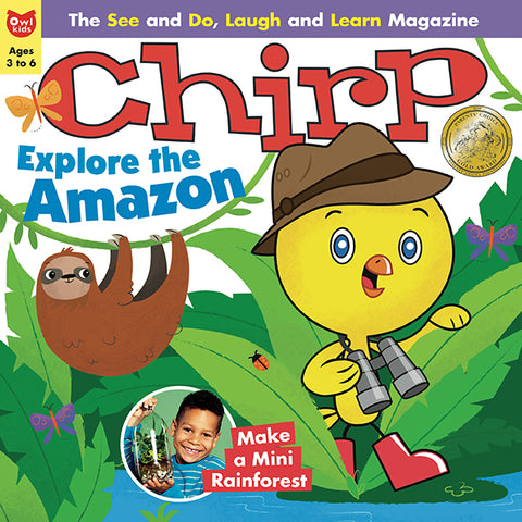 Chirp Magazine: ages 3-6 // ON the GO