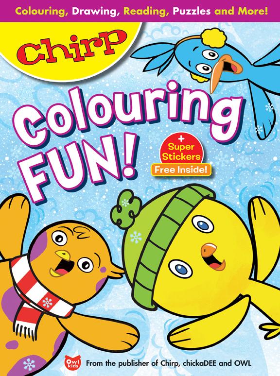 Chirp Colouring Fun // Chirp Colouring Fun Package