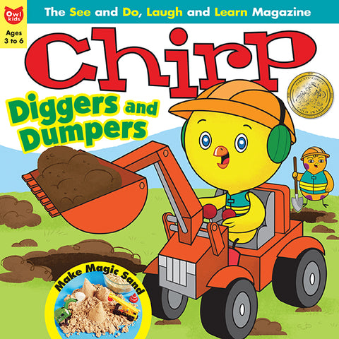 Chirp Magazine: ages 3-6 // ON the GO