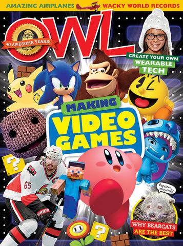 OWL Magazine: ages 9-13 // ON the GO